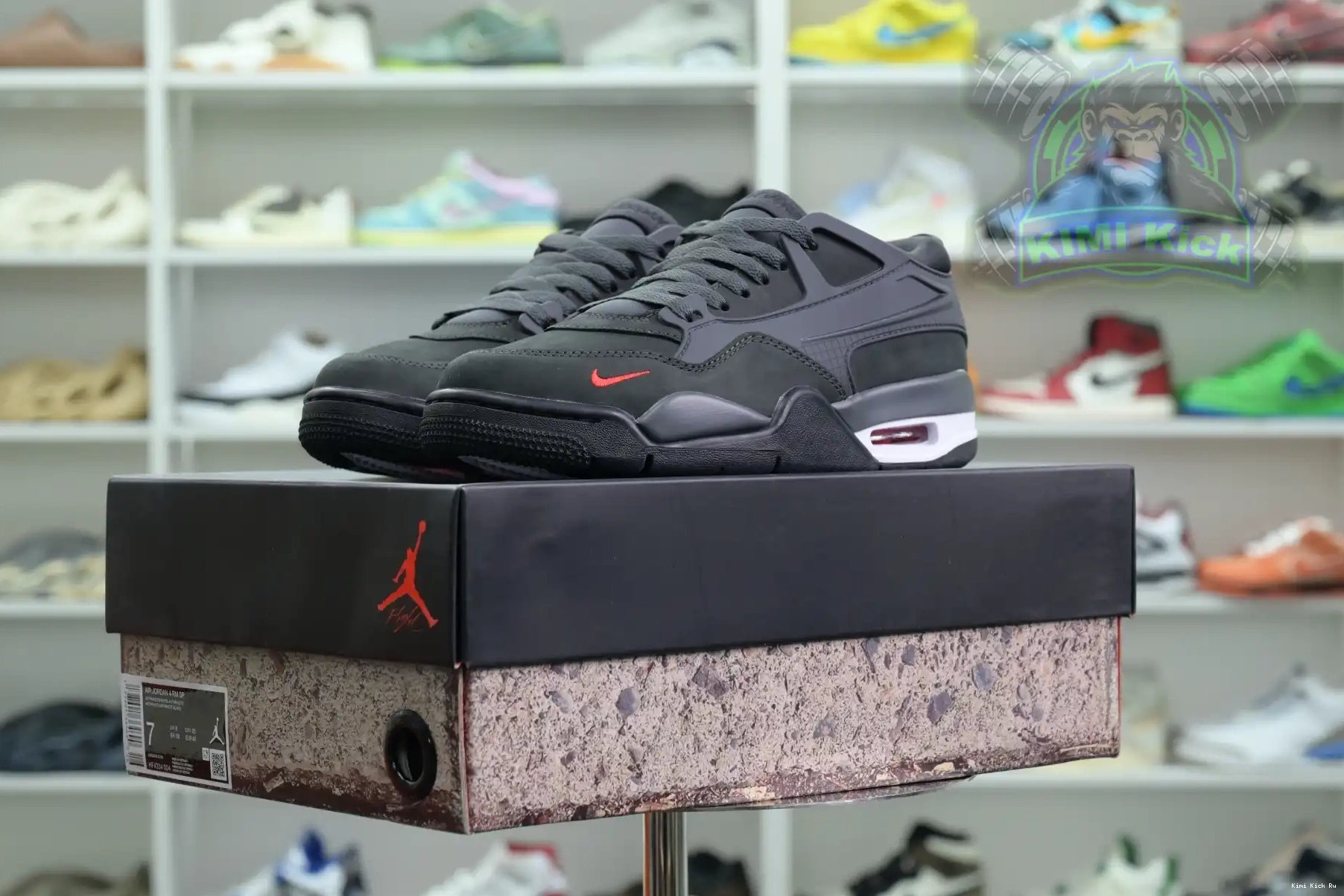 x Kimikick RM “Anthracite” Air 4 Jordan SP Jordan Nigel Sylvester 0815